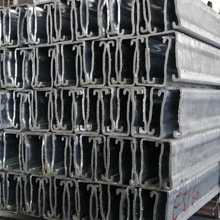 广州地区现货批发 镀锌异型钢 建筑钢构专用C槽 镀锌钢管价格