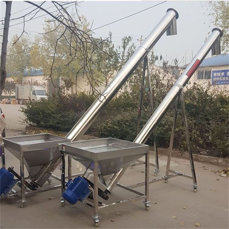 康牧定做不锈钢管提升机 螺旋上料机批发厂家 20管径绞龙输送机_不锈钢管_不锈钢_冶金矿产_供应_工品联盟网