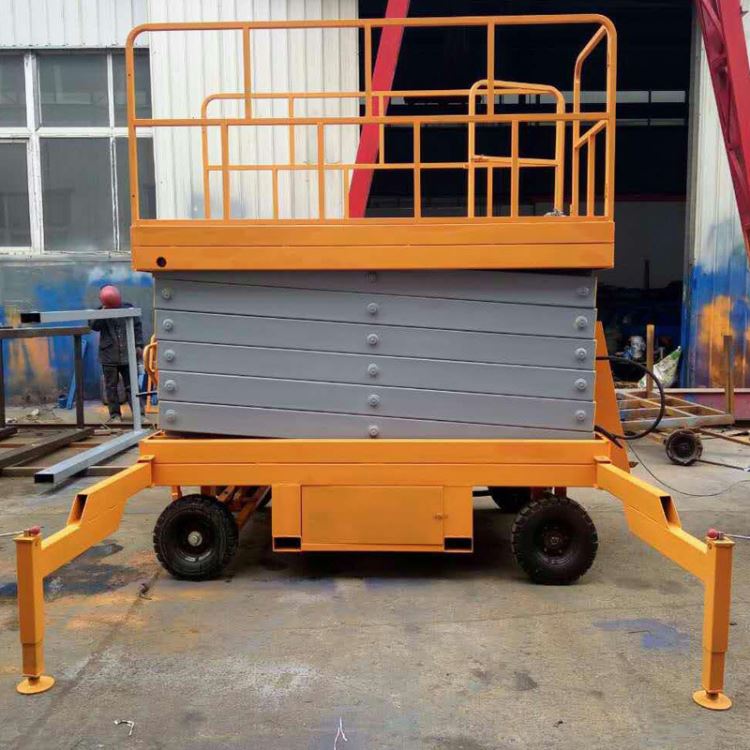 移动剪叉式升降机 高空作业维修车 12米电动液压升降机_高空作业_登高作业_搬运存储包装_供应_工品联盟网