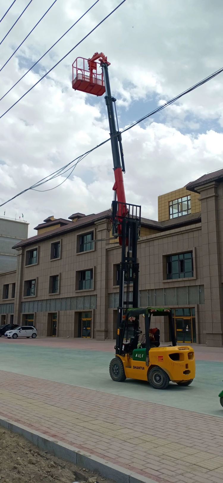 星志重工  自制叉车吊一体式高空作业起重叉车吊3-5吨来电咨询  350-9M  5吨吊机