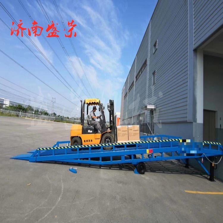 河北脚手架装车移动式登车桥价格 盛荣集装箱装车桥 DCQY-10登车桥移动式_脚手架_登高作业_搬运存储包装_供应_工品联盟网