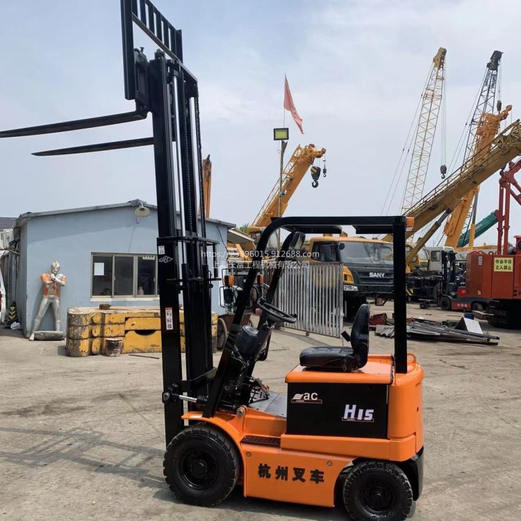 金华转让杭州1.5吨电瓶叉车 杭叉铅酸电动叉车 H15电动堆高车_堆高车_搬运设备_搬运存储包装_供应_工品联盟网