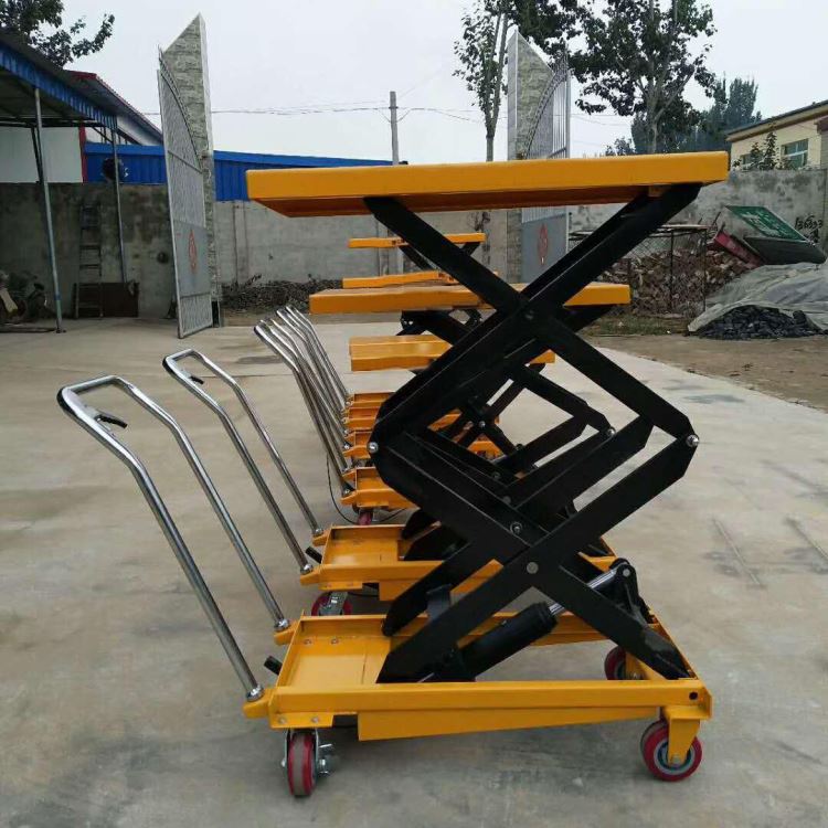 永鸿现货供应移动微型升降台 模具装卸车 脚踩式剪叉液压车_升降机_牵引升降_搬运存储包装_供应_工品联盟网