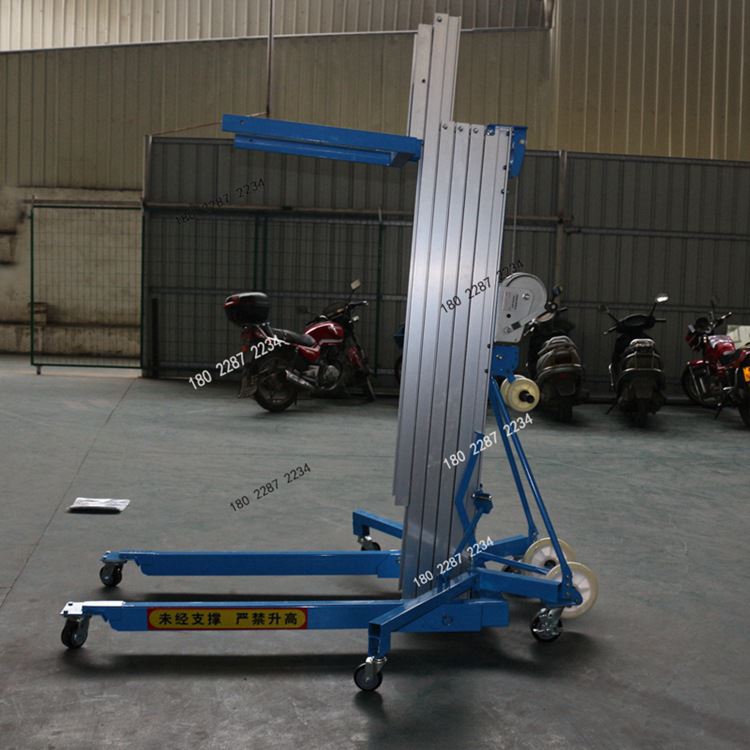 广州布展移动物料提升降台CE认证LGA展览搭建用手动手摇式升降机_升降机_牵引升降_搬运存储包装_供应_工品联盟网
