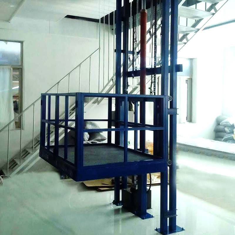随州厂房仓库小型简易升降台货梯定制液压升降台