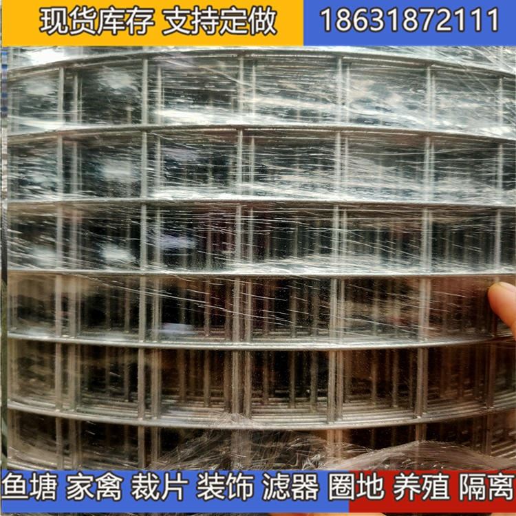 龙润 热镀锌小孔加密网格片养殖围栏铁丝置物架鸟笼铁网钢丝网