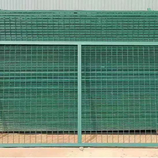 贵卓 双边护栏网护栏网 隔栅离双边丝护栏网 铁路线路防护栅栏图框架护栏网 绿色浸塑