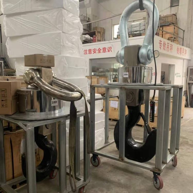 汉衡OCS-100吨 集装箱吊装货物用无线传输天车吊磅 打印防撞带RS485接口电子吊秤 航车塔吊防爆吊钩电子秤_集装箱_专用存储设备_搬运存储包装_供应_工品联盟网