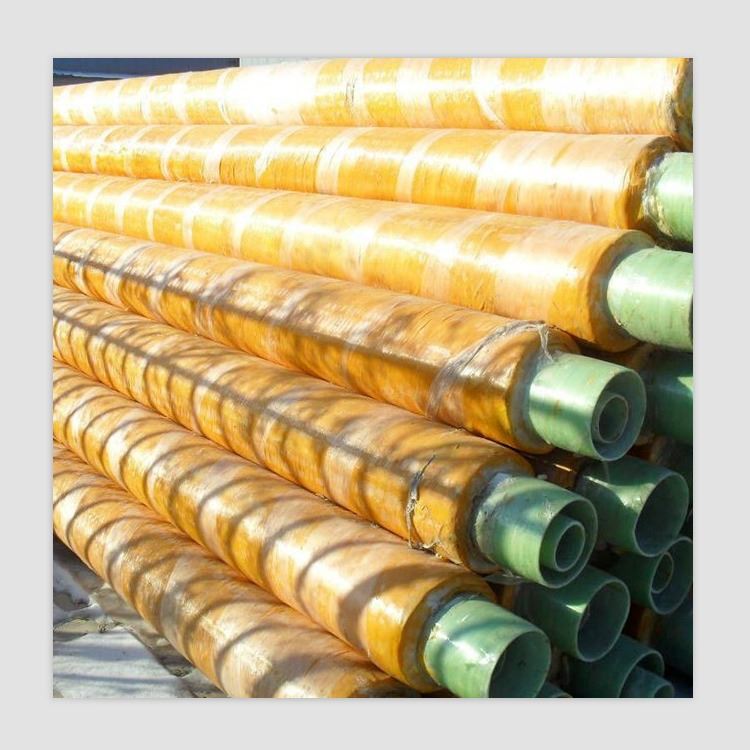 纤维缠绕玻璃钢保温管 纤维缠绕玻璃钢管道用于输送管道