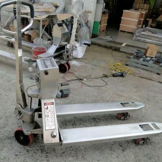 不锈钢防水叉车电子秤 佳禾SCS-JB1000kg抗腐蚀液压叉车称 2T防水打印地牛秤_叉车称_工业称重_搬运存储包装_供应_工品联盟网