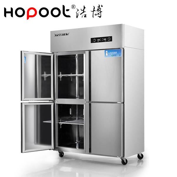 济南超市包子保鲜冰箱 银都四门冰箱 食堂后厨冰箱_商用冰箱_冰箱冰柜_暖通制冷_供应_工品联盟网
