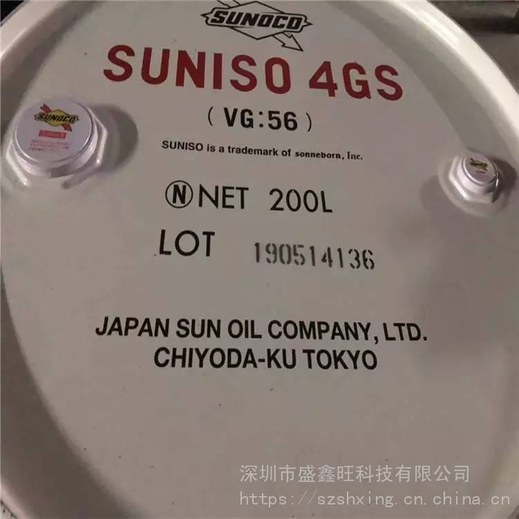 日本原装太阳牌冷冻机油SUNISO 3GSD冷冻机油