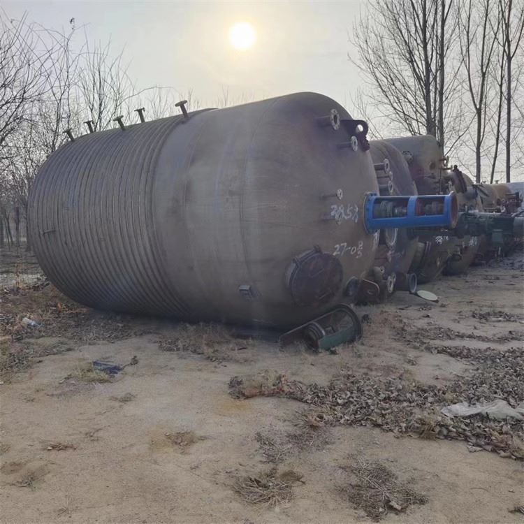 建功二手不锈钢真空化工制药搅拌罐分散反应釜 中和水洗釜 化工真空外盘管搅拌釜 回收_化工添加剂_特殊化学品_车间化学品_供应_工品联盟网