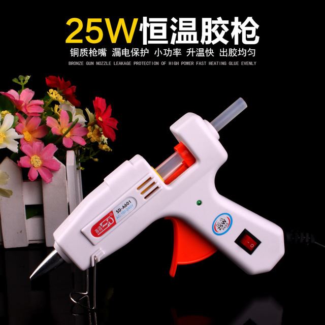 赛得热熔胶枪 SD-A601-25W小胶枪 7MM胶条用 20w小热溶胶枪 使用点胶工具带开关胶枪_胶枪_涂脂施胶工具_车间化学品_供应_工品联盟网