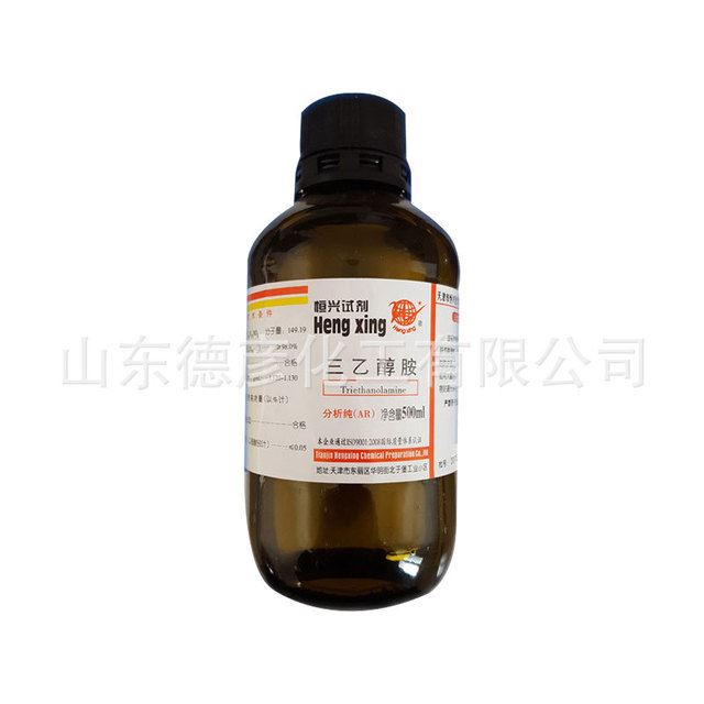 化学试剂 三乙醇胺分析纯 AR500ml 瓶装 102-71-6