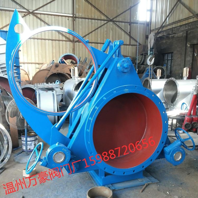 供应F343CX-6C 蜗轮传动手动扇形盲板阀 温州万豪阀门厂 手动推杆盲板阀 眼镜阀 大量现货 温州阀门厂家_蜗轮蜗杆_动力传动_五金工具_供应_工品联盟网