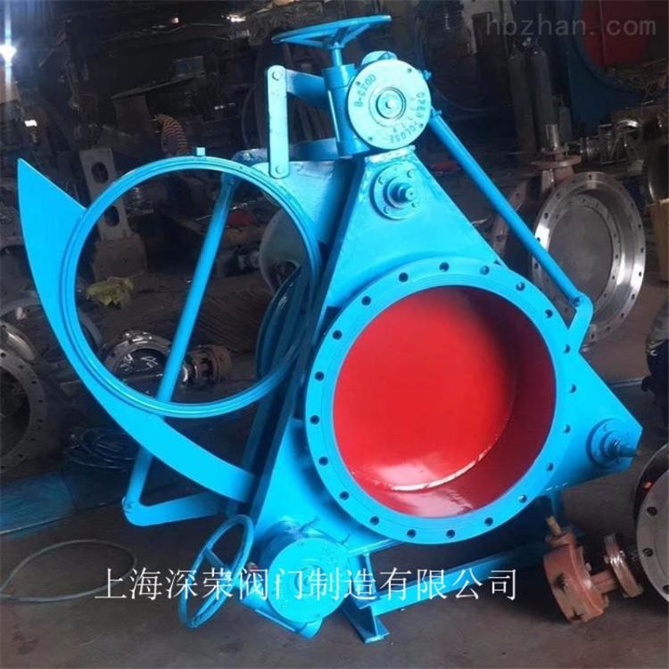 上海深荣 F343X蜗轮扇形盲板阀 手动扇形盲板阀 可非标定制各种材质_蜗轮蜗杆_动力传动_五金工具_供应_工品联盟网