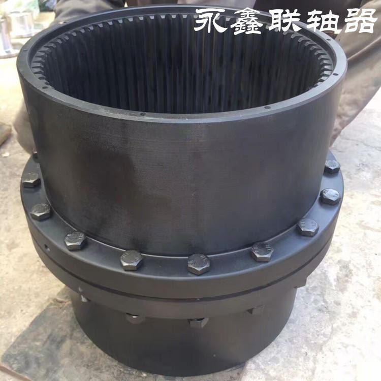 永鑫牌厂家供应齿式联轴器 鼓型齿联轴器 鼓型齿式联轴器 带制动轮鼓型齿联轴器 带制动盘齿式联轴器 半齿联轴器_联轴器_动力传动_五金工具_供应_工品联盟网