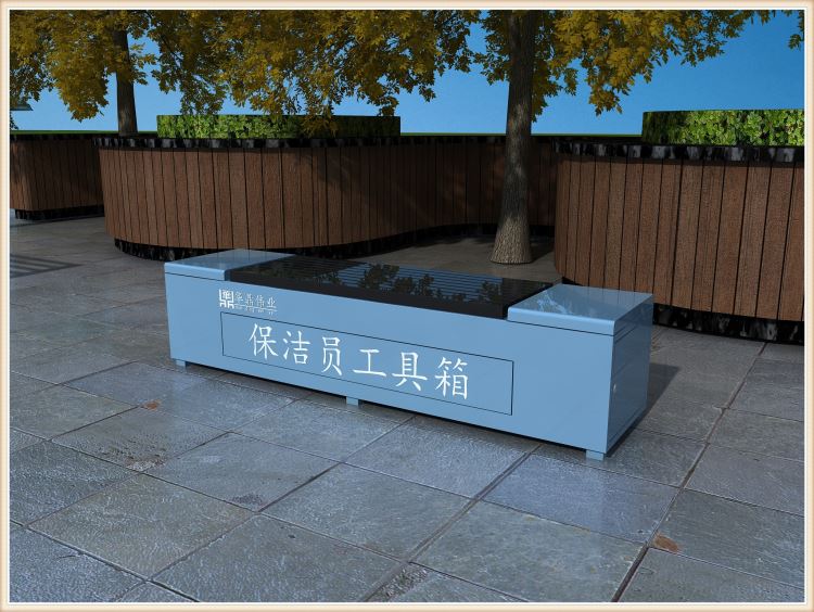 儋州市智能环卫工工具箱椅子智能加载[华鼎伟业]HD新款_工具箱_工具车及箱包_五金工具_供应_工品联盟网