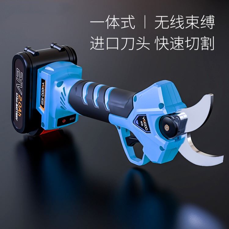 恒轩 21V充电无线粗枝剪刀 锂电池梨树修枝剪 花树剪枝机器_园林剪_园林农业工具_五金工具_供应_工品联盟网