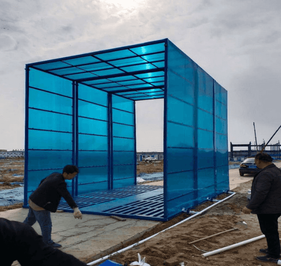 沐丰环保厂家安装高压冲洗设备 水泥厂专用洗轮机 工地洗轮机 高压水流清洗机支持_清洗/打蜡机_汽修汽保工具_五金工具_供应_工品联盟网