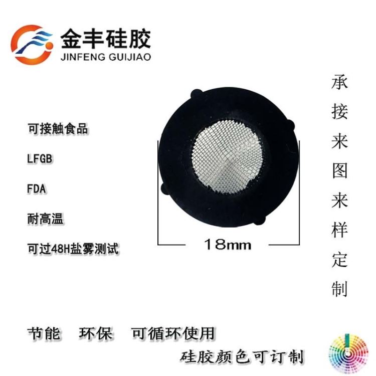 亲涵硅胶过滤网垫圈 硅胶包边304不锈钢网垫圈 耐高温O型圈带网平垫_垫圈_紧固连接件_五金工具_供应_工品联盟网