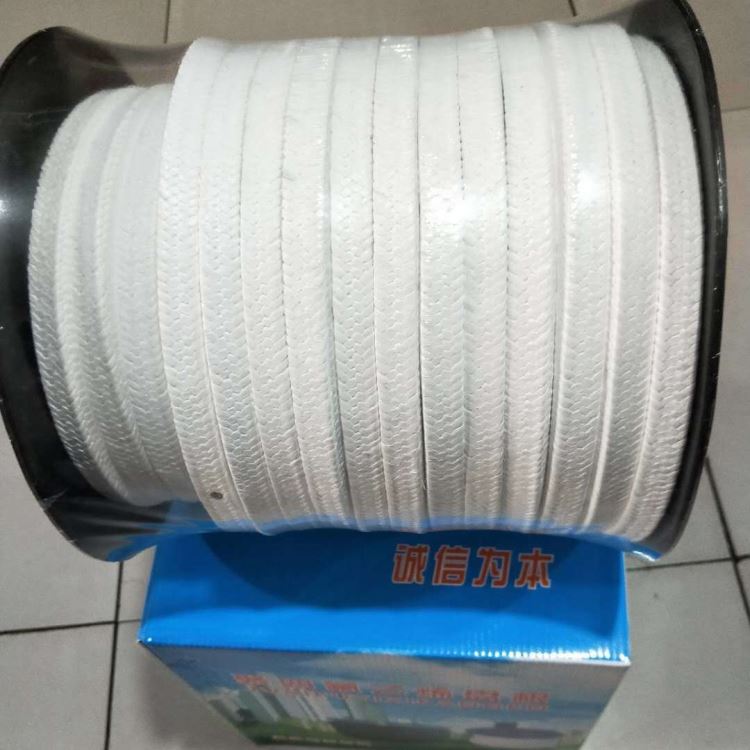 厂家直销四氟盘根包邮价格 聚四氟乙烯盘根 机械密封 含油白色四氟盘根 食品级聚乙烯四氟盘根_盘根_密封件_五金工具_供应_工品联盟网