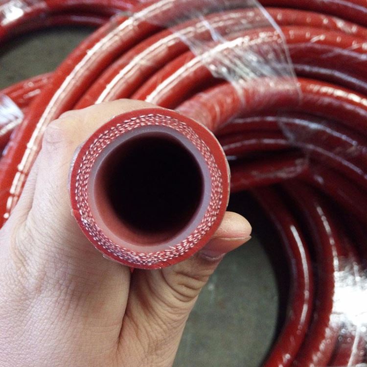 红色夹布硅胶管A乌海红色夹布硅胶管A红色夹布硅胶管现货批发