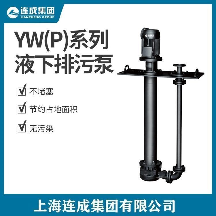 连成水泵 YW液下排污泵 液下排污泵