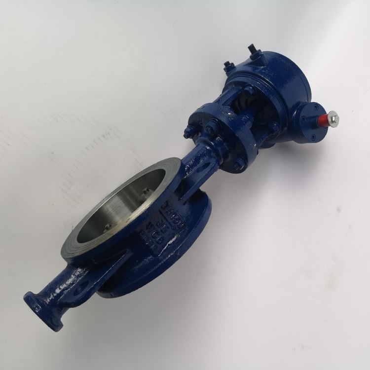 蜗轮对夹蝶阀 D373H-16C DN150 水厂蝶阀 喷涂阀体 厂家直销 硬密封对夹蝶阀_阀体_阀门_五金工具_供应_工品联盟网