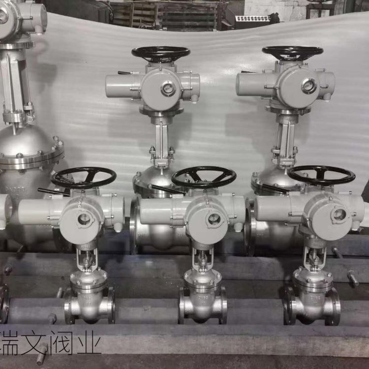 瑞文电动闸板阀DN150 平板闸阀刀闸阀 非标阀可定制气动刀型闸阀厂家供应大口径闸阀可选智能闸阀密封性能稳定_闸阀_阀门_五金工具_供应_工品联盟网