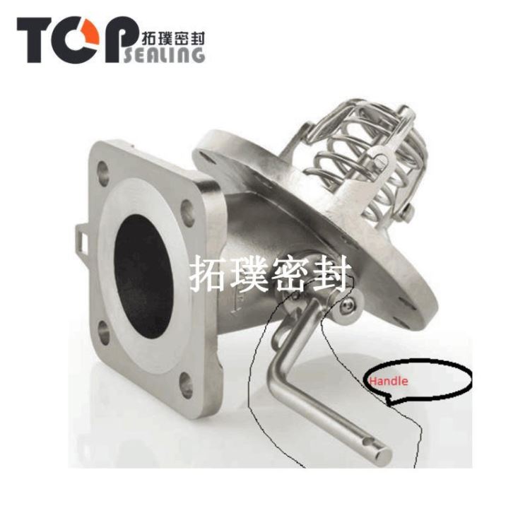 H00002足阀手柄 罐式集装箱配件 拓璞密封 足阀手柄 316不锈钢 耐高压不易变形 底阀密封件 文件筒配件 厂家直销_底阀_阀门_五金工具_供应_工品联盟网