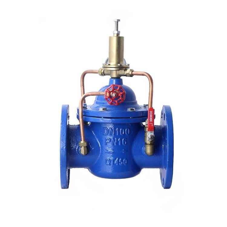 淞江阀门 法兰泄压阀 500X-16Q可调持压/稳压泄压阀 铸铁安全阀水利控制阀_安全阀_阀门_五金工具_供应_工品联盟网