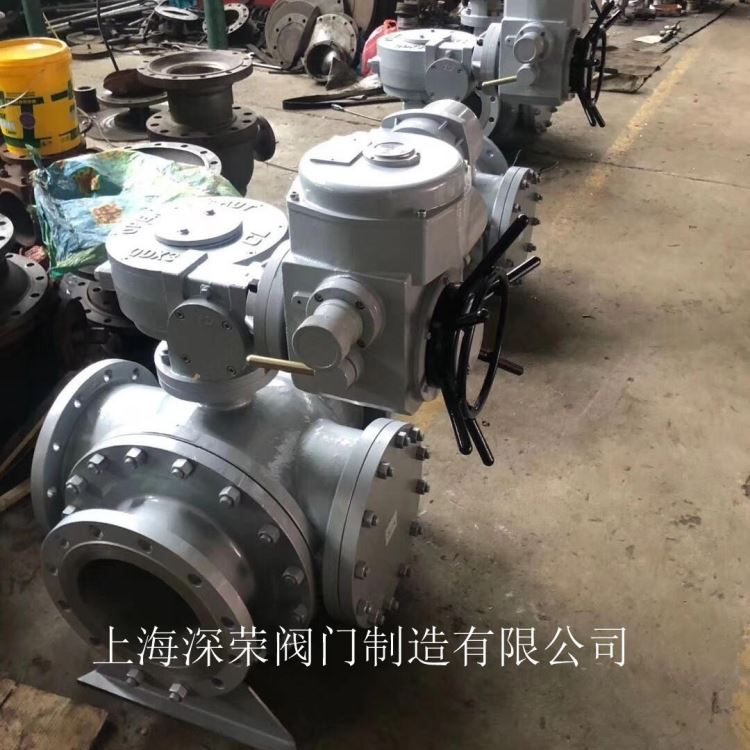 上海深荣 电动三通换向阀 螺旋插板阀 可订制各种材质_换向阀_阀门_五金工具_供应_工品联盟网