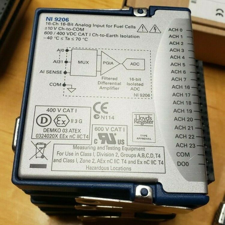 出售/回收 美国NI NI-9206 C​系列​电压​输入​模块 现货出售_输入输出模块_控制器_工业自动化_供应_工品联盟网