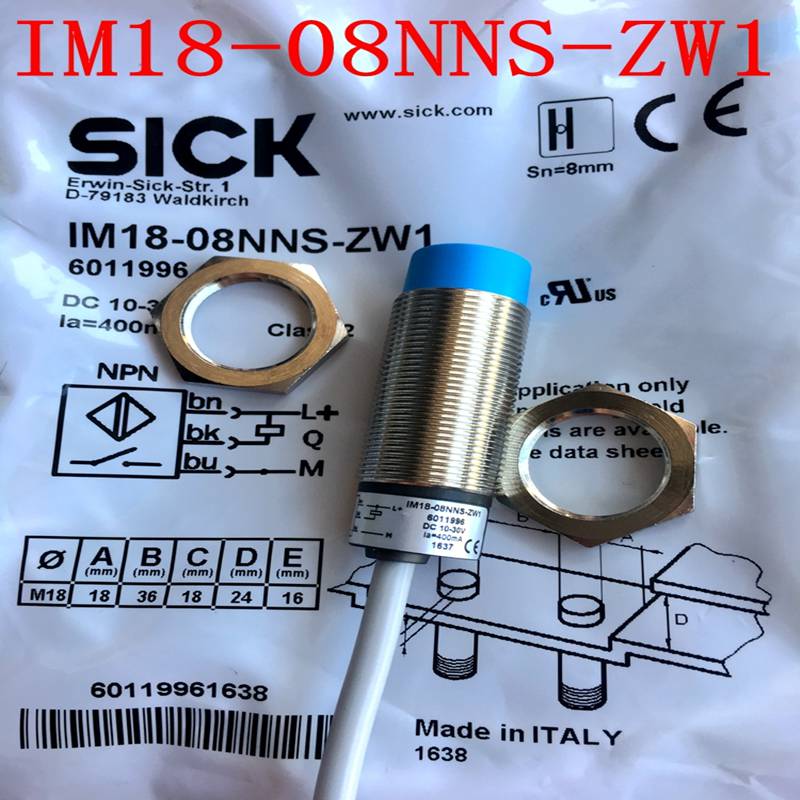 SICK施克电感式接近传感器IME18-08BPSZC0S接近开关订单号1040966_接近传感器_传感器_工业自动化_供应_工品联盟网