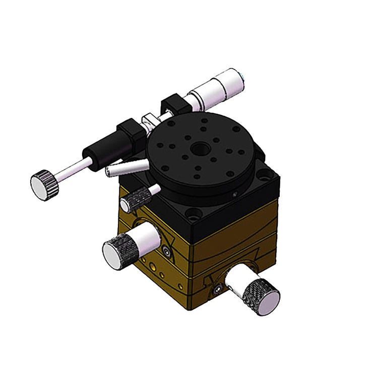 厂家直售光学三维调整架 高精密手动电动滑台 三维导轨滑台