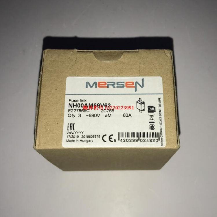 NH00AM69V50 NH00AM69V63 NH00AM69V80 MERSEN美尔森熔断器 全新原装现货_熔断器_高低压电器_电工电气_供应_工品联盟网