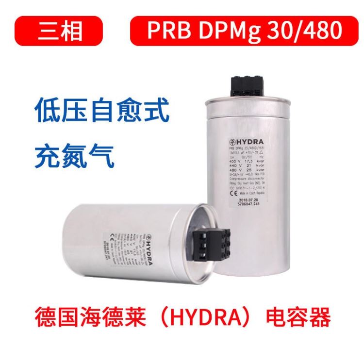 德国海德莱HYDRA原装进口-自愈式低压并联电容器-PRB DPMg 30/480