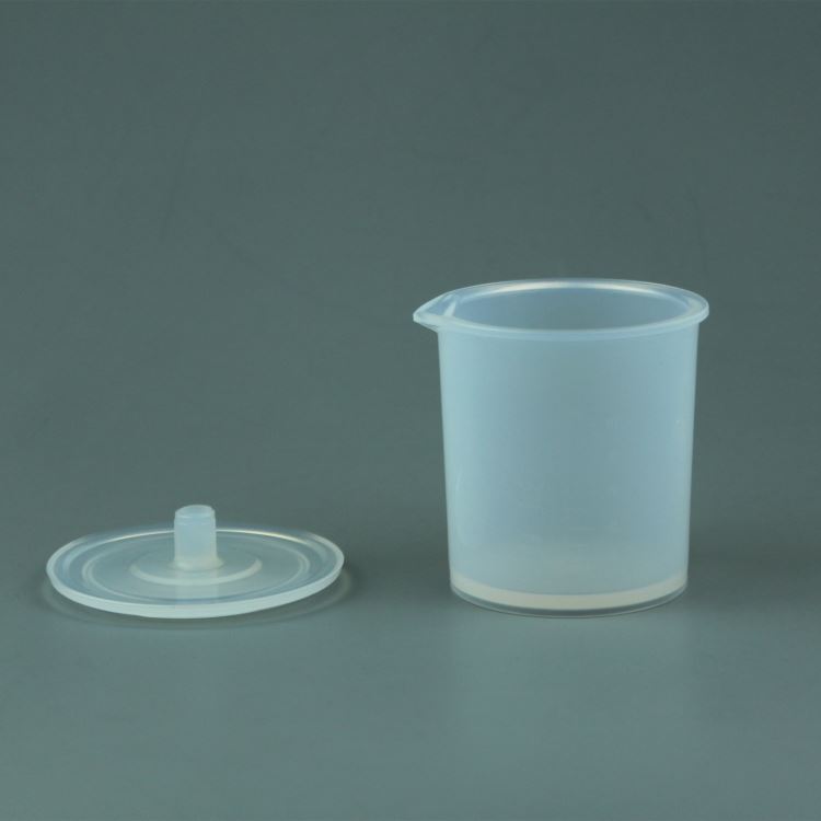 PFA塑料烧杯无接缝一体成模易清洗特氟龙材质耐受高温