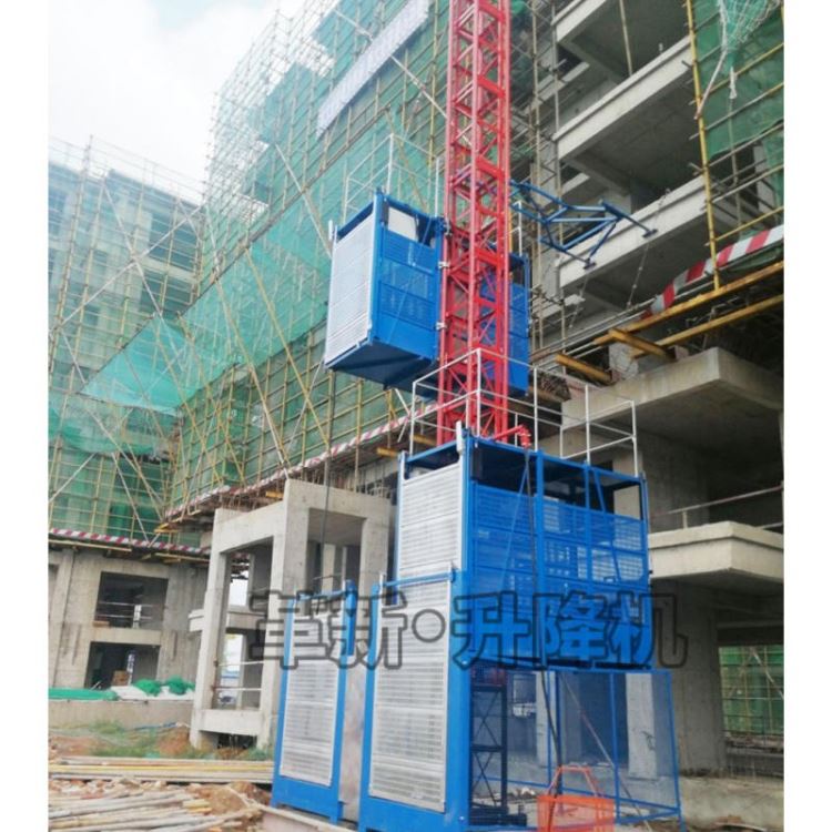 郑州革新工程施工升降机工地高层用物料提升机SS1T/1T园林高空作业设备_高空作业_登高作业_搬运存储包装_供应_工品联盟网