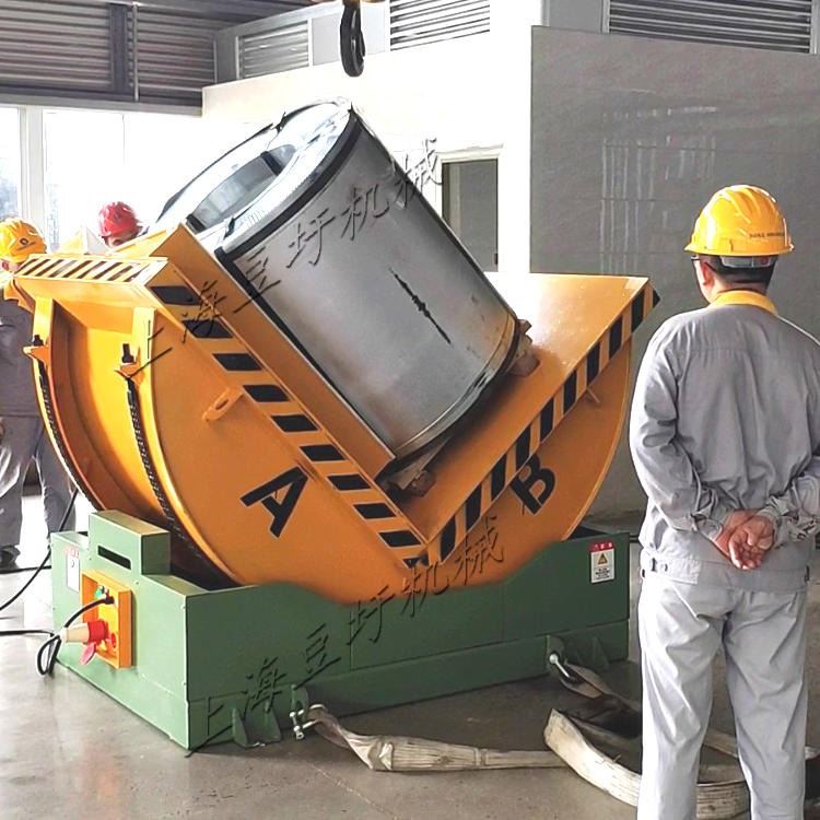 现货标准机 铜卷翻转机 上海豆圩90度翻转机 DW-FZ翻转台 翻包机_翻转台_牵引升降_搬运存储包装_供应_工品联盟网