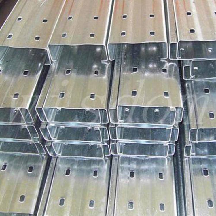 深圳地区厂家批发 镀锌异型钢 建筑钢构专用C槽 按需定制