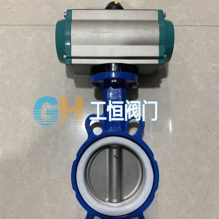 气动对夹衬氟蝶阀 气动不锈钢板四氟蝶阀D671F-16 气动蝶阀 气动衬氟蝶阀对夹蝶阀 气动对夹蝶阀_不锈钢板(卷)_不锈钢_冶金矿产_供应_工品联盟网