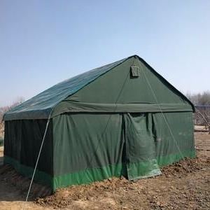 施工帐篷防寒，超强承重住人棚，施工棉帐篷，野外工程帐篷，户外防雨帐篷