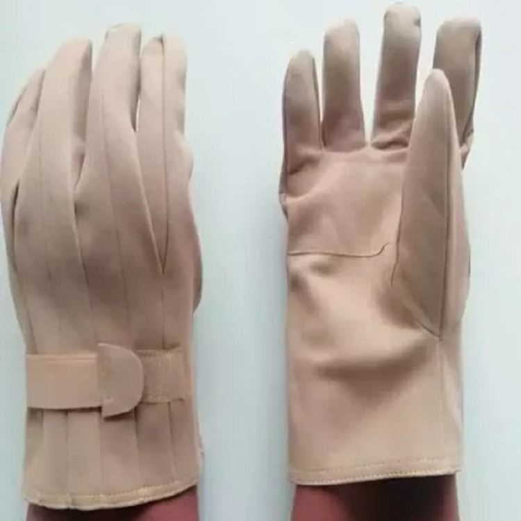 日本YS103-12-02羊皮保护手套绝缘手套电力施工用轻巧柔软手套