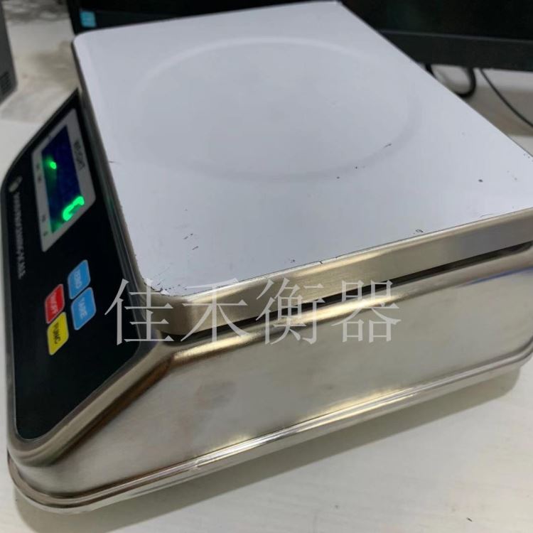 防潮防水6kg电子秤 佳禾JH-全304不锈钢防腐蚀桌秤 工业防水电子案秤厂家_桌秤_工业称重_搬运存储包装_供应_工品联盟网