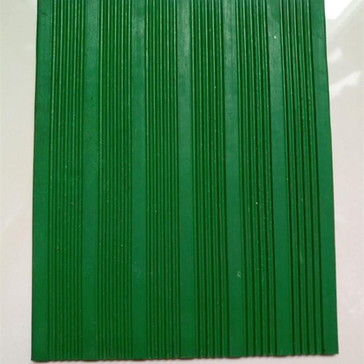 绿色条纹12mm厚  高压35kv防滑绝缘胶板  机房绿色防滑绝缘垫