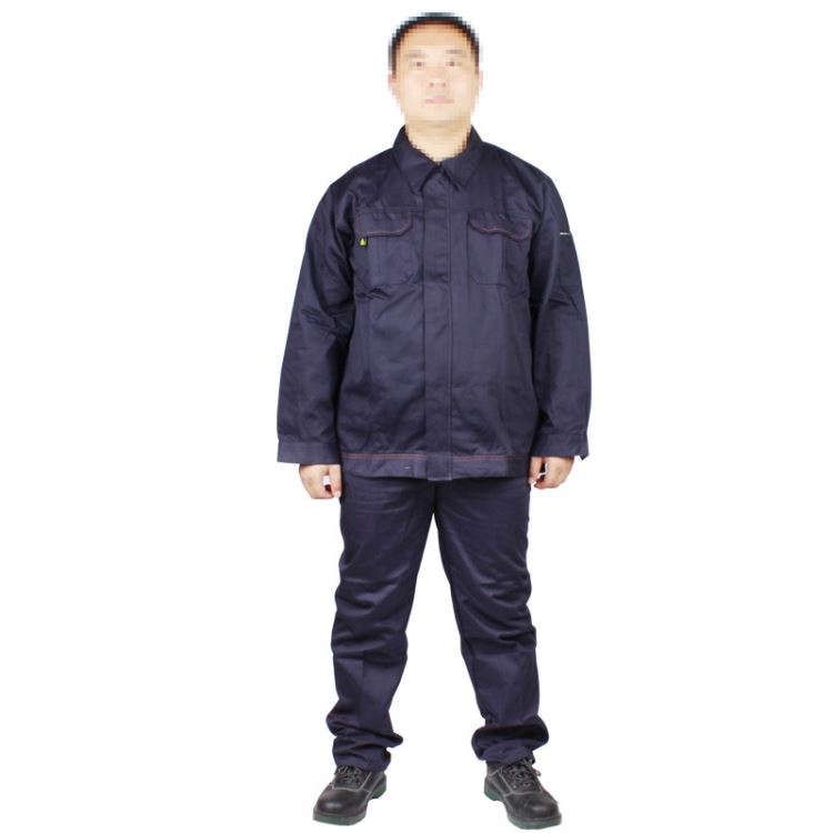 代尔塔405168全棉防静电工作服套装_工作服防护服_身体防护_个人防护_供应_工品联盟网