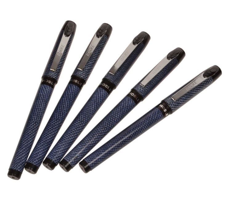 广东 宝克文具中性笔PC2528蛇纹大容量签字笔0.5mm超长书写水笔
